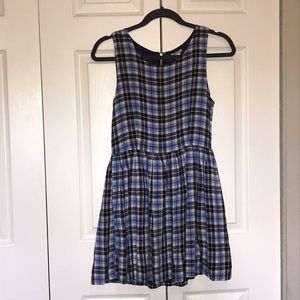 Forever 21 Blue Plaid Dress